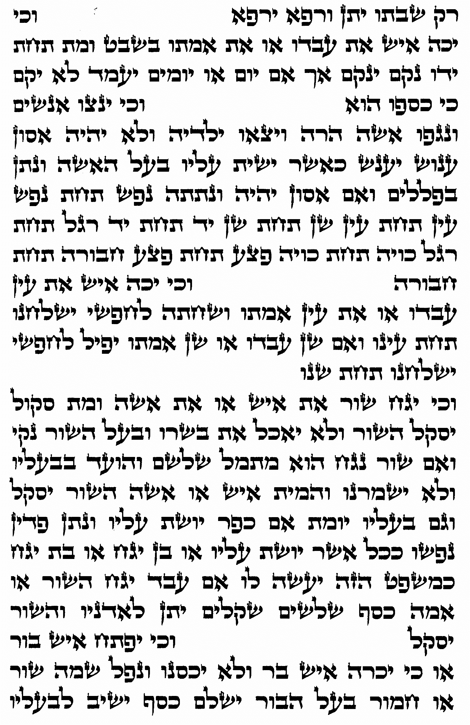 Torah Scroll writing